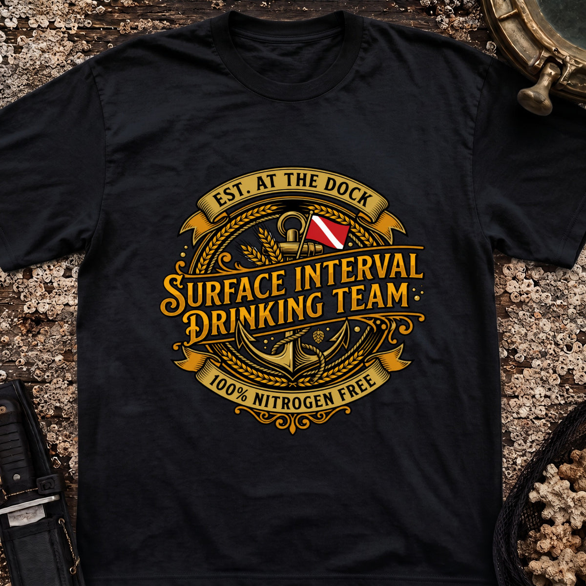 Surface Interval Drinking Team T-Shirt