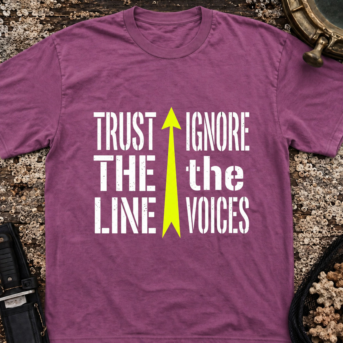 Trust The Line, Ignore the Voices T-Shirt