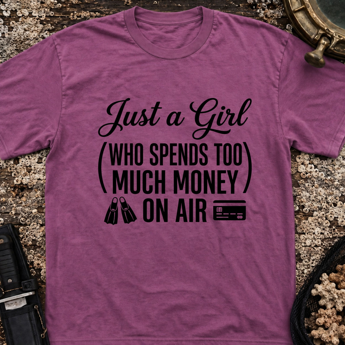 Just A Girl Who Spends Too Much Money On Air T-Shirt