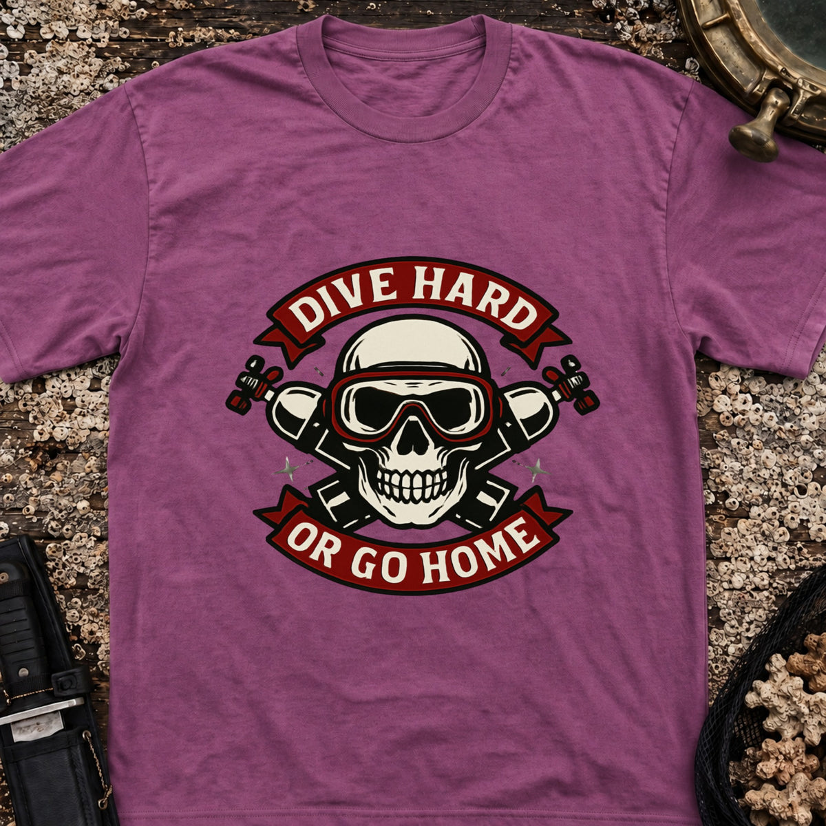 Dive Hard or Go Home T-Shirt