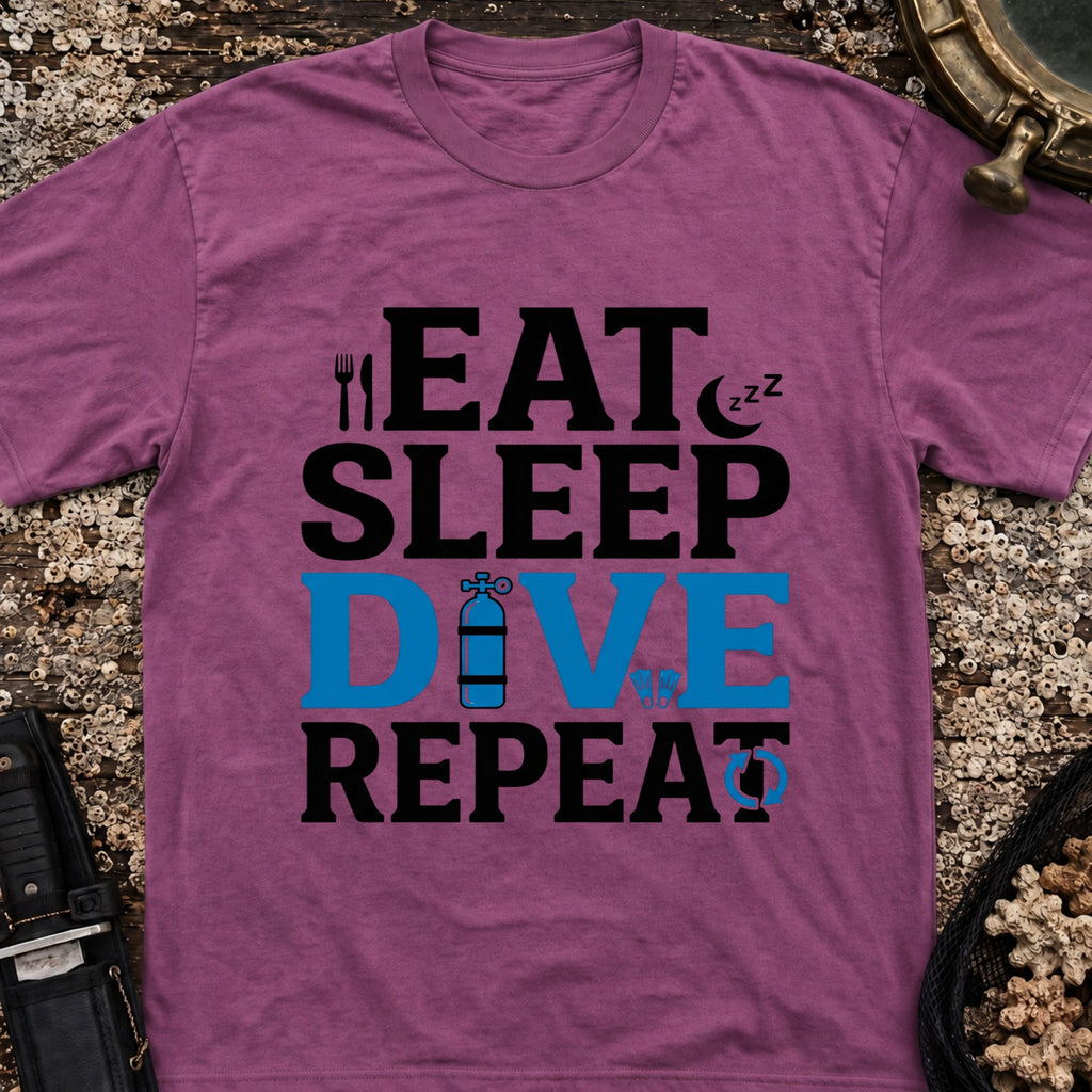 Eat Sleep Dive Repeat T-Shirt