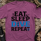 Eat Sleep Dive Repeat T-Shirt