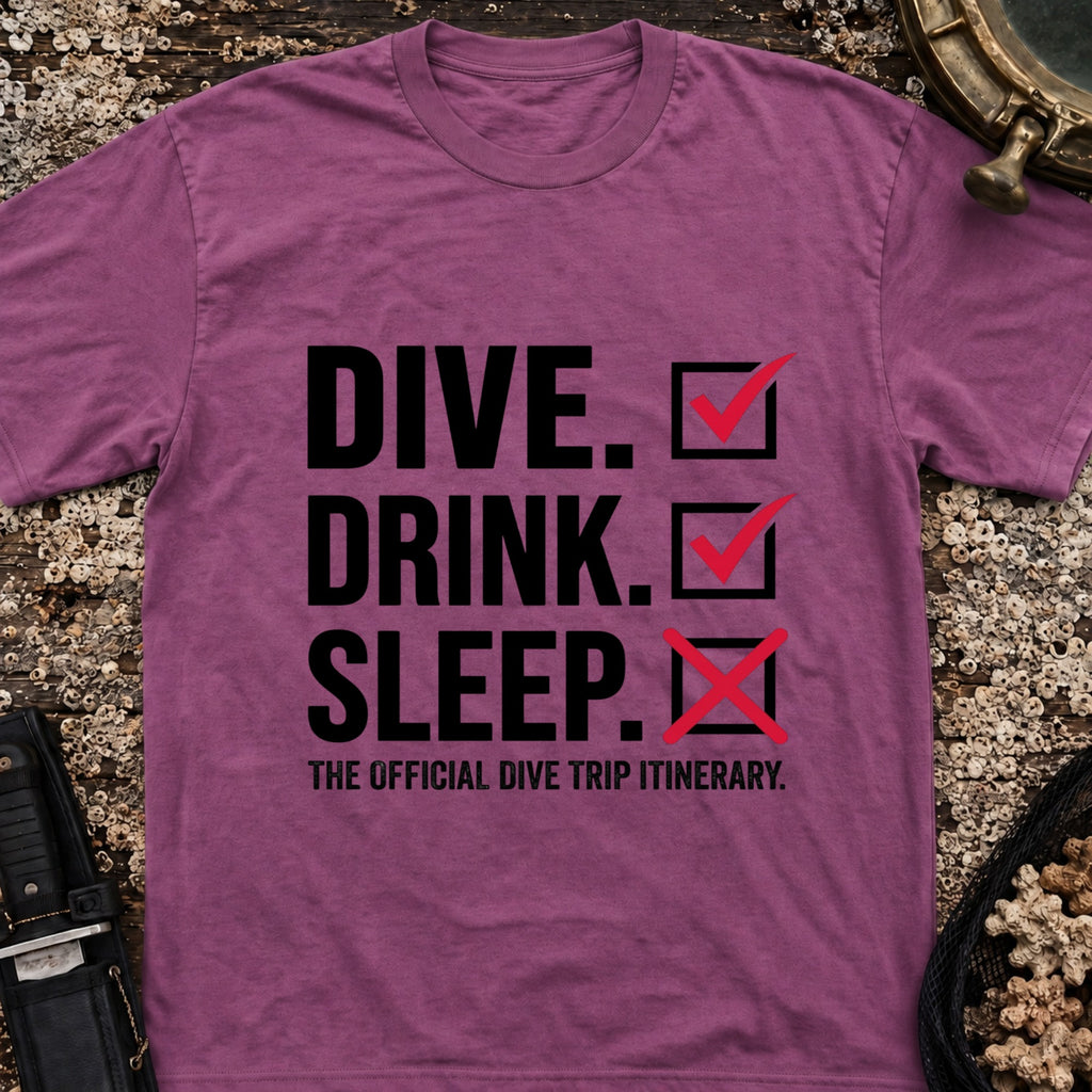 Dive Drink Sleep T-Shirt