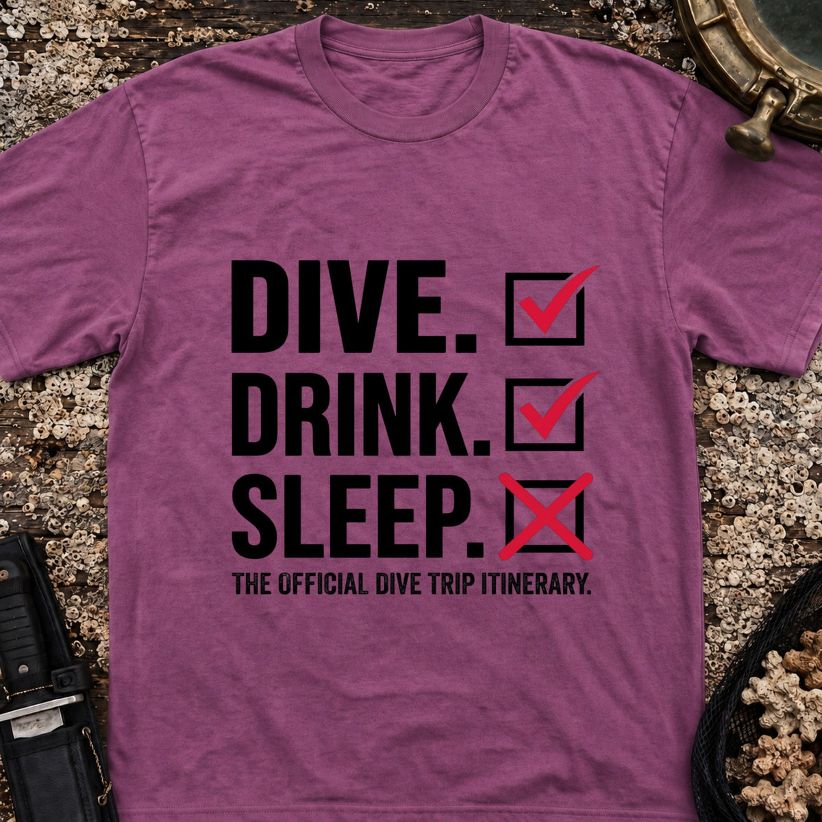 Dive Drink Sleep T-Shirt
