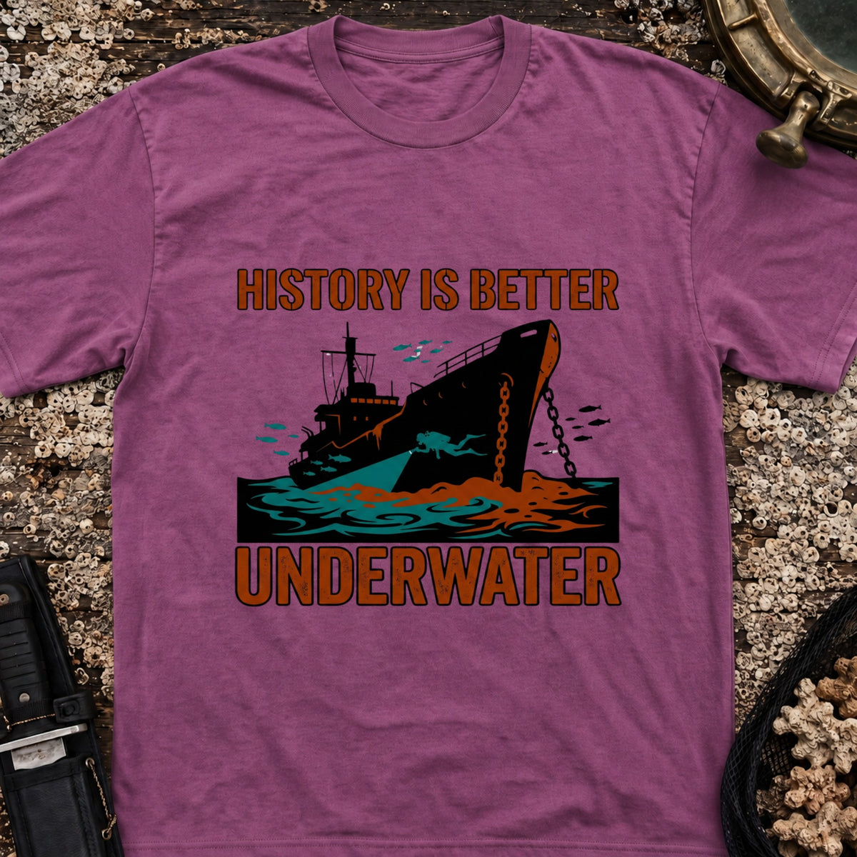 History Is Better Underwater T-Shirt