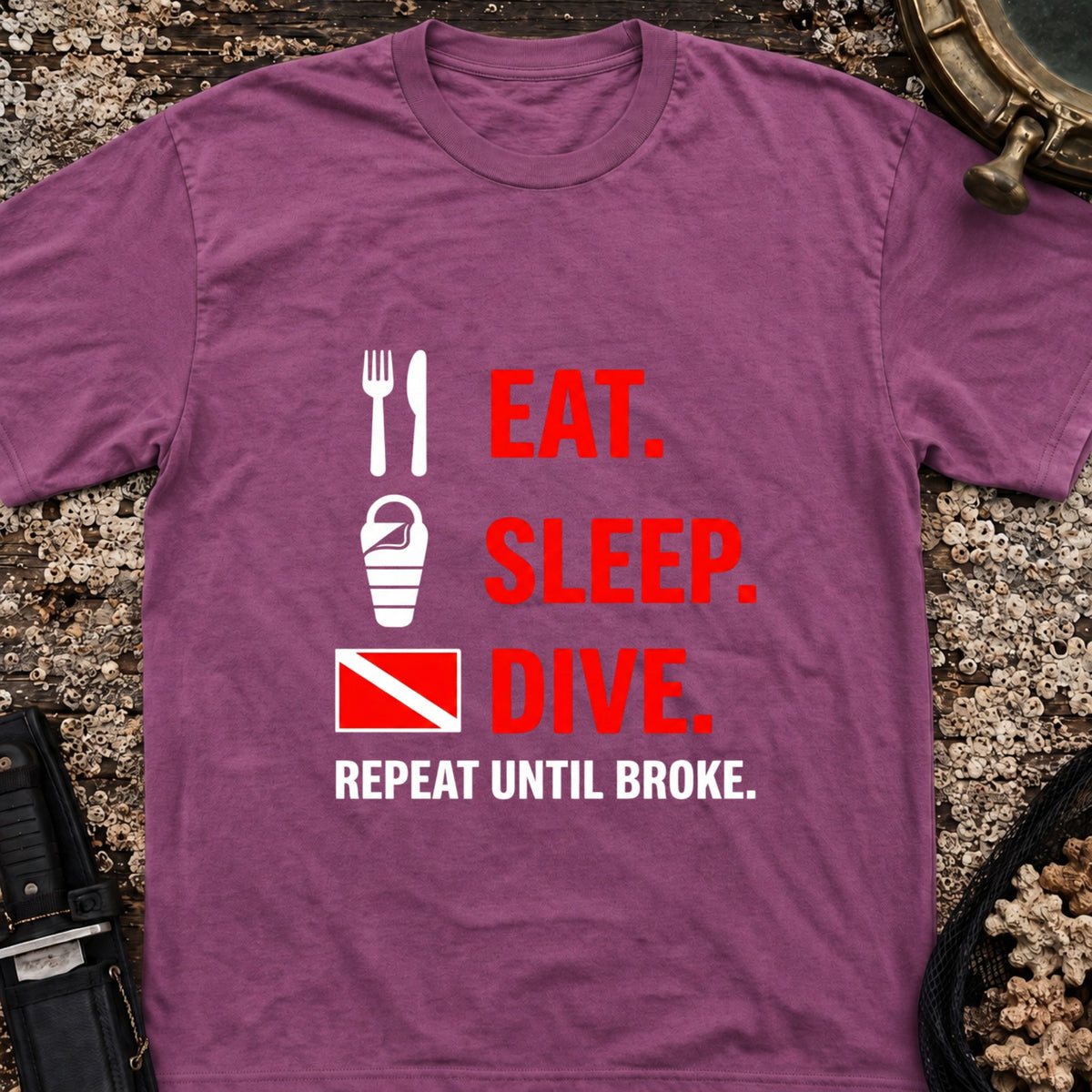 Eat. Sleep. Dive. Repeat T-Shirt