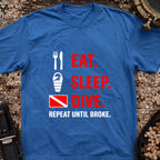 Eat. Sleep. Dive. Repeat T-Shirt