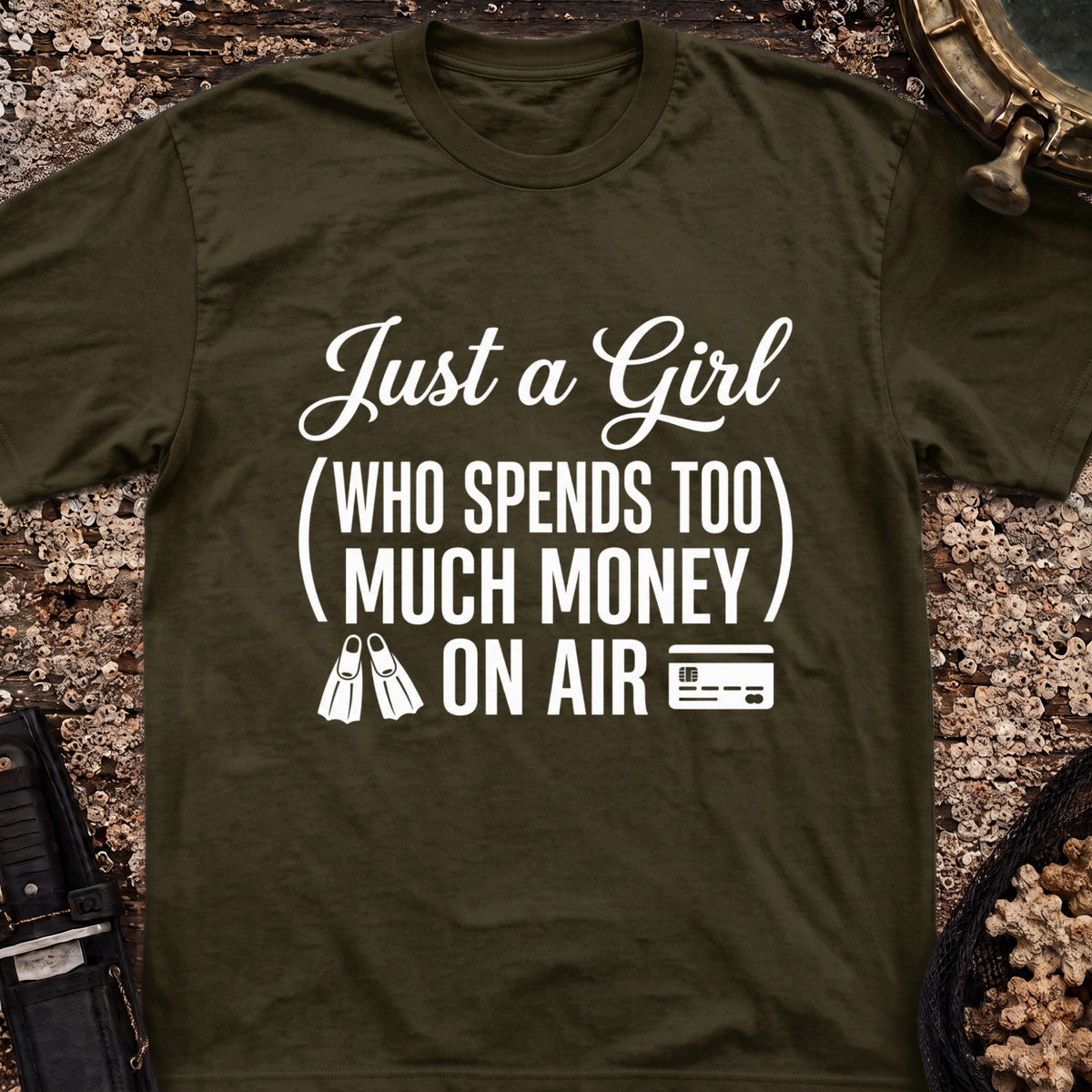 Just A Girl Who Spends Too Much Money On Air T-Shirt