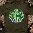Dive Life Unfiltered Zero PSI Given T-Shirt