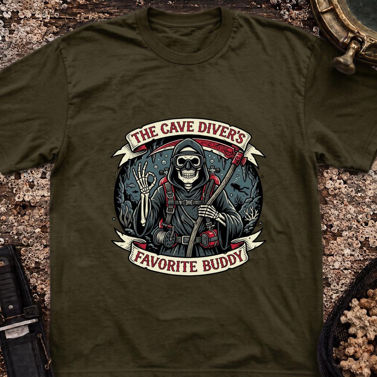 The Cave Divers Favorite Buddy T-Shirt