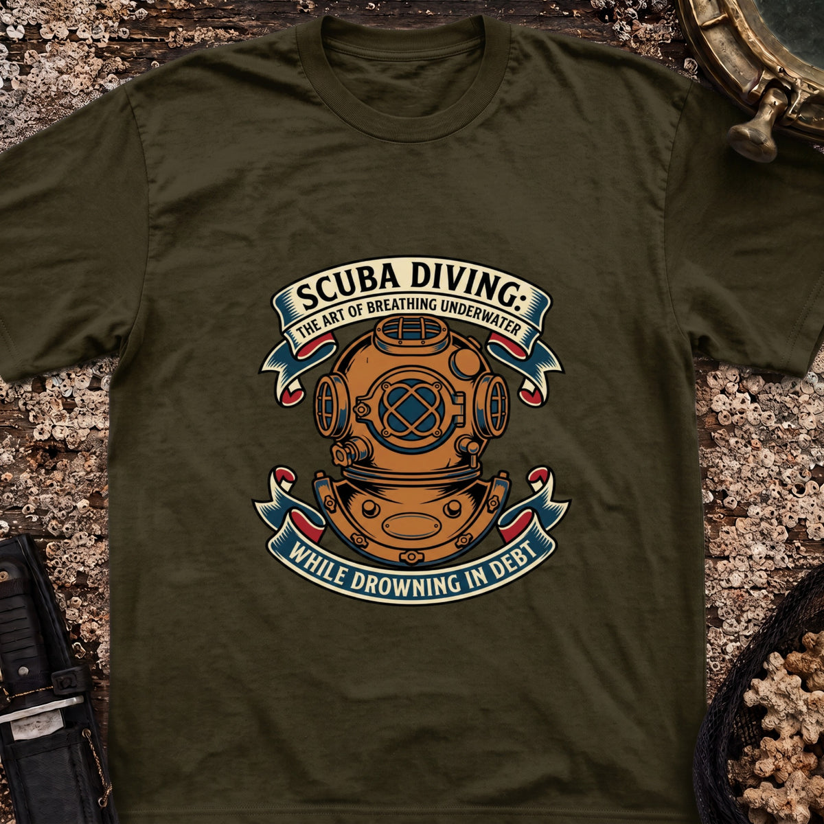 The Art of Breathing Underwater T-Shirt