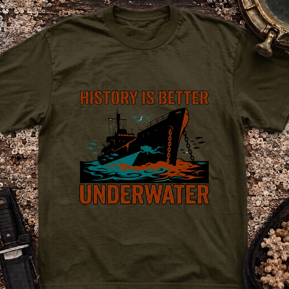 History Is Better Underwater T-Shirt