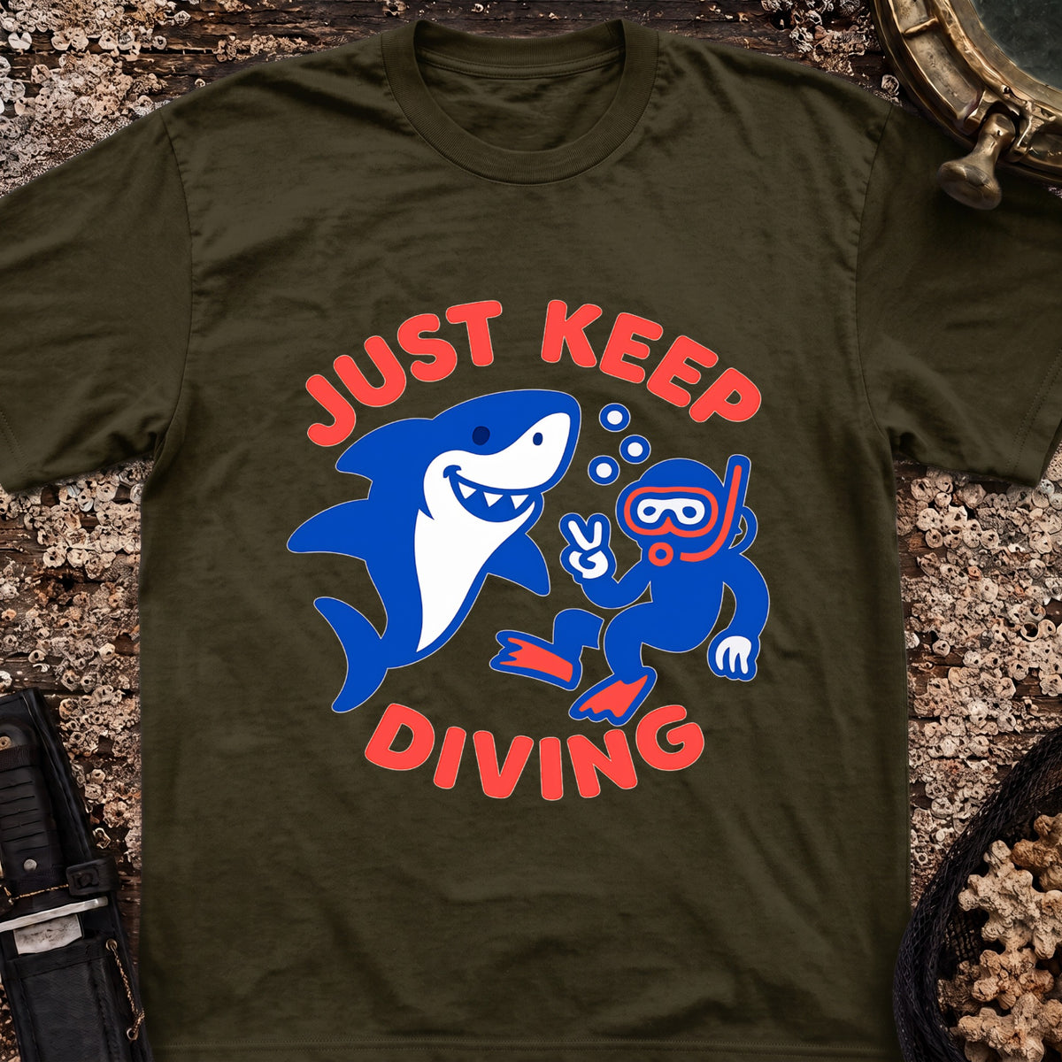 Just Keep Diving T-Shirt