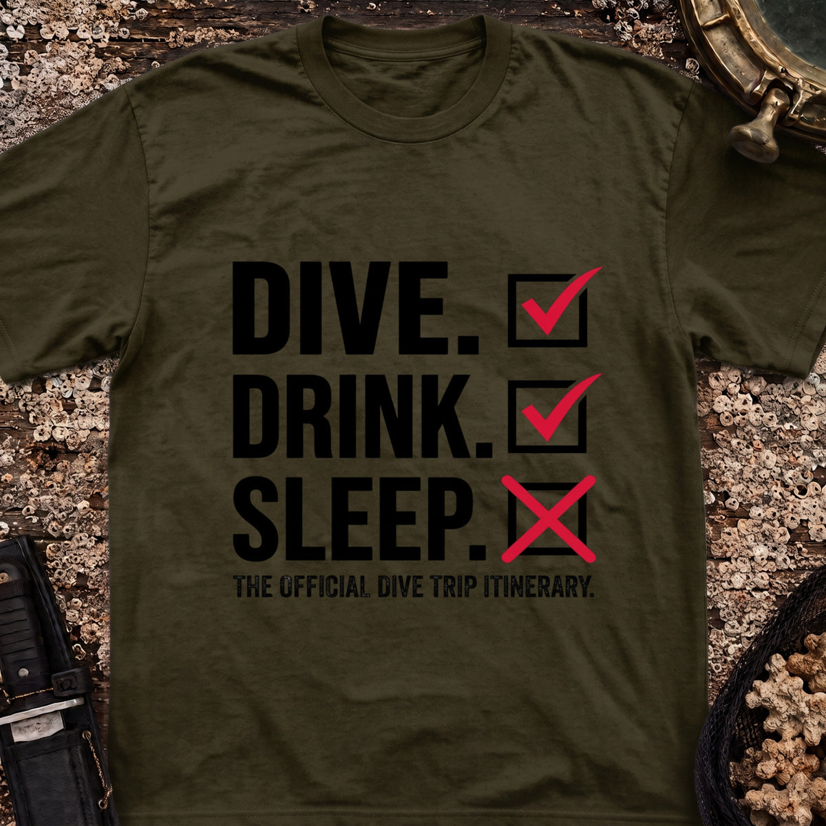 Dive Drink Sleep T-Shirt