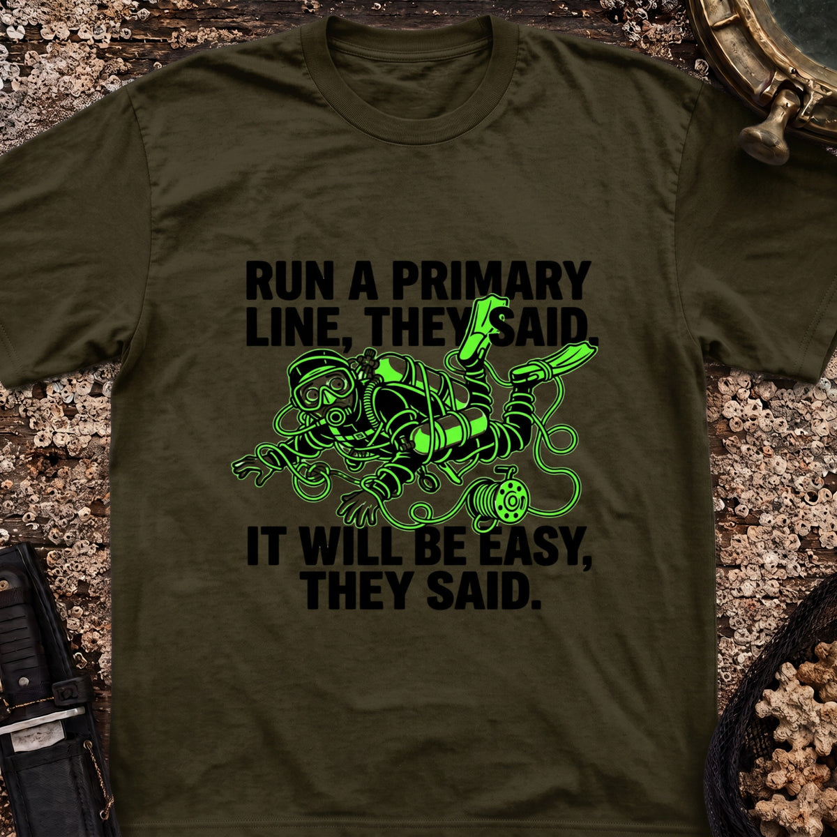 Run A Primary They Said T-Shirt