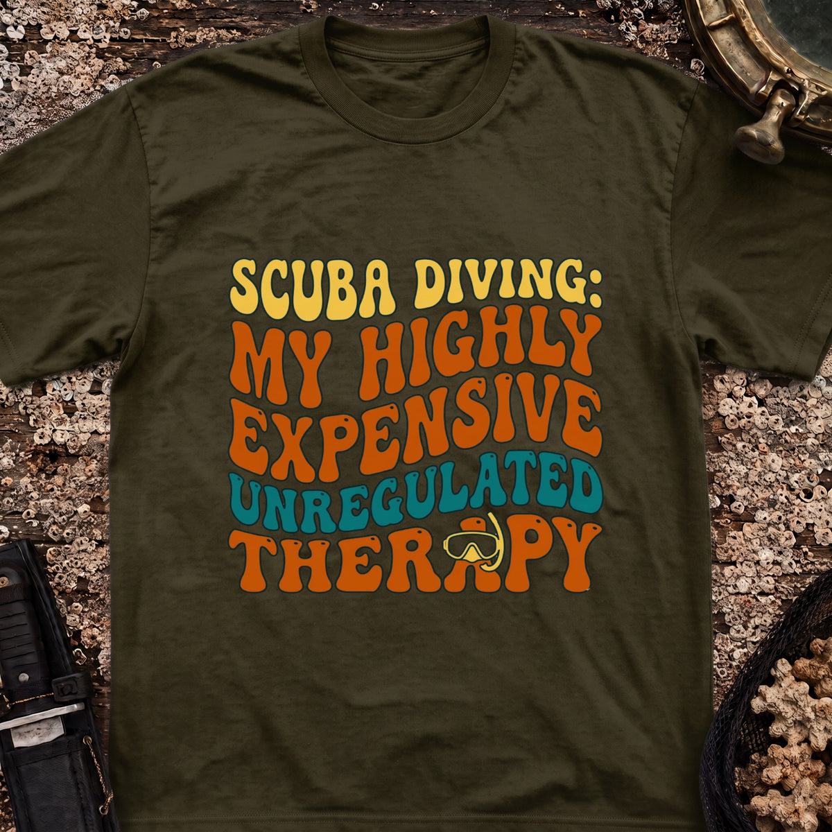 Scuba Diving: My Therapy T-Shirt