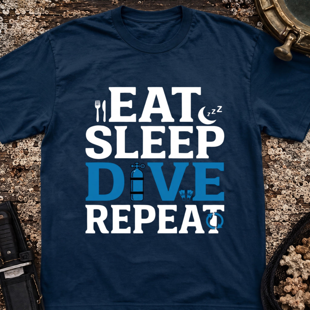 Eat Sleep Dive Repeat T-Shirt