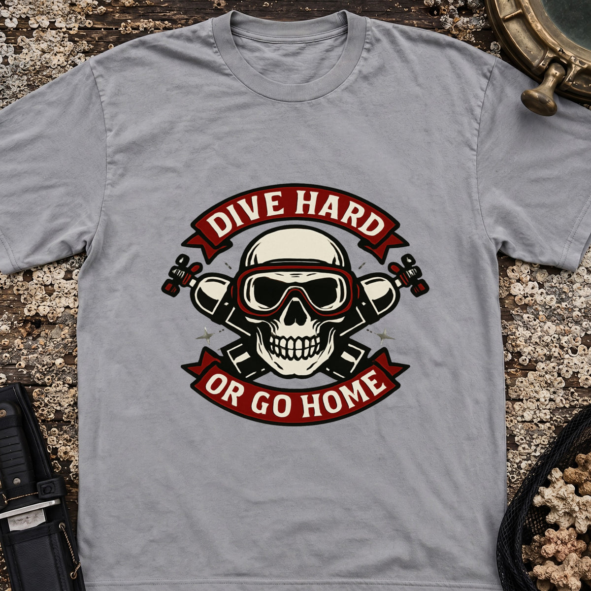 Dive Hard or Go Home T-Shirt