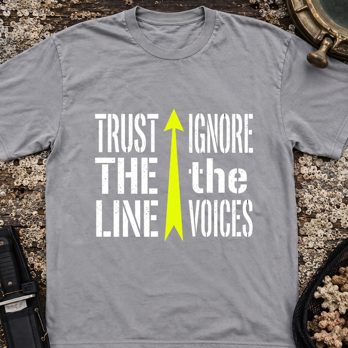 Trust The Line, Ignore the Voices T-Shirt