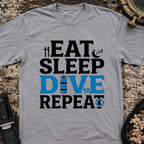 Eat Sleep Dive Repeat T-Shirt
