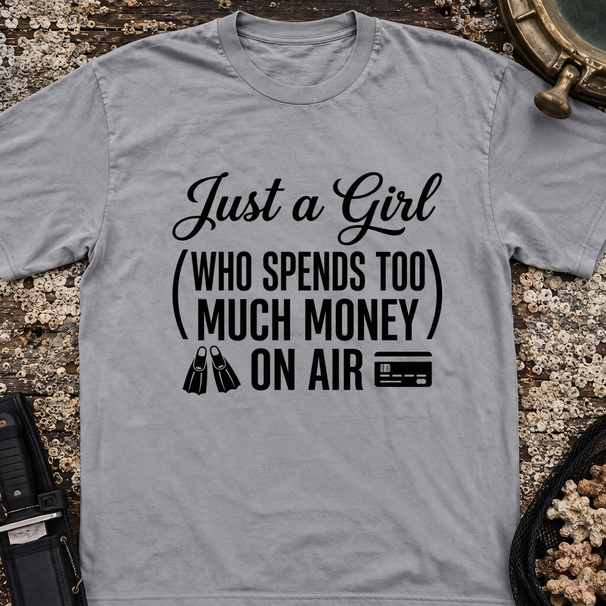 Just A Girl Who Spends Too Much Money On Air T-Shirt