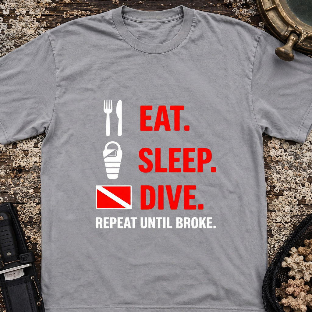 Eat. Sleep. Dive. Repeat T-Shirt