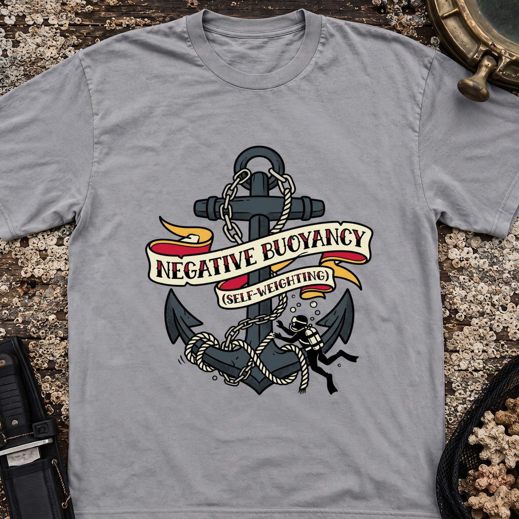 Negative Buoyancy (Self Weighting) T-Shirt