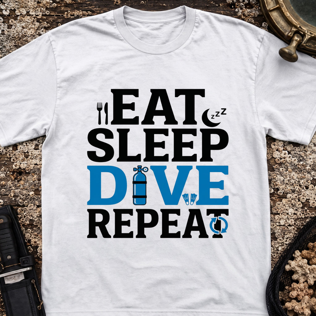 Eat Sleep Dive Repeat T-Shirt