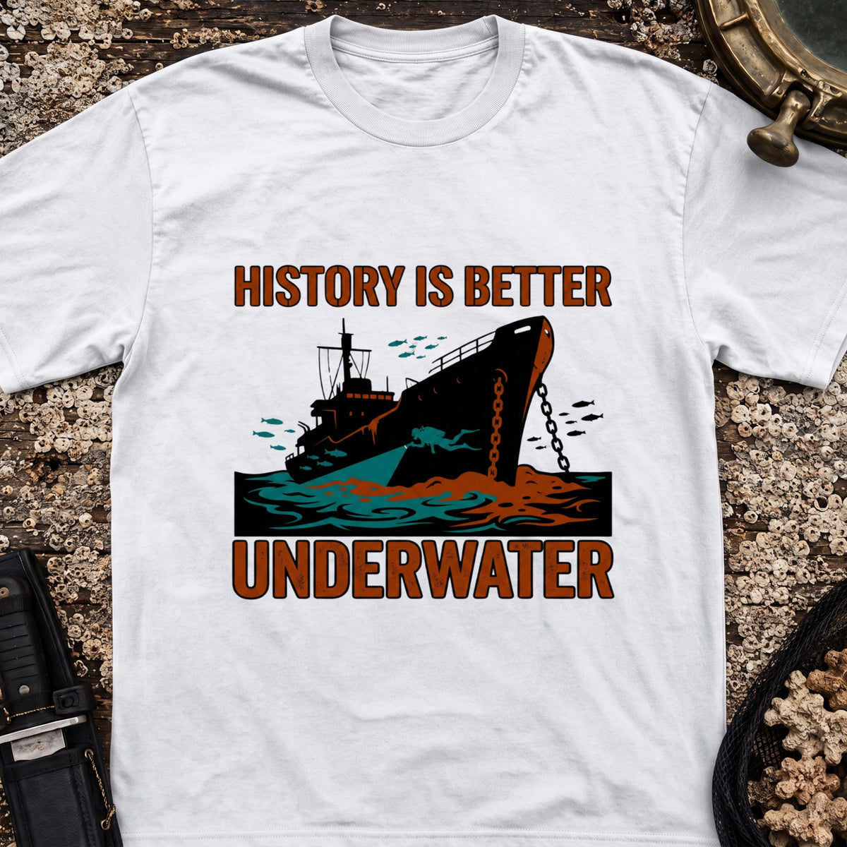 History Is Better Underwater T-Shirt