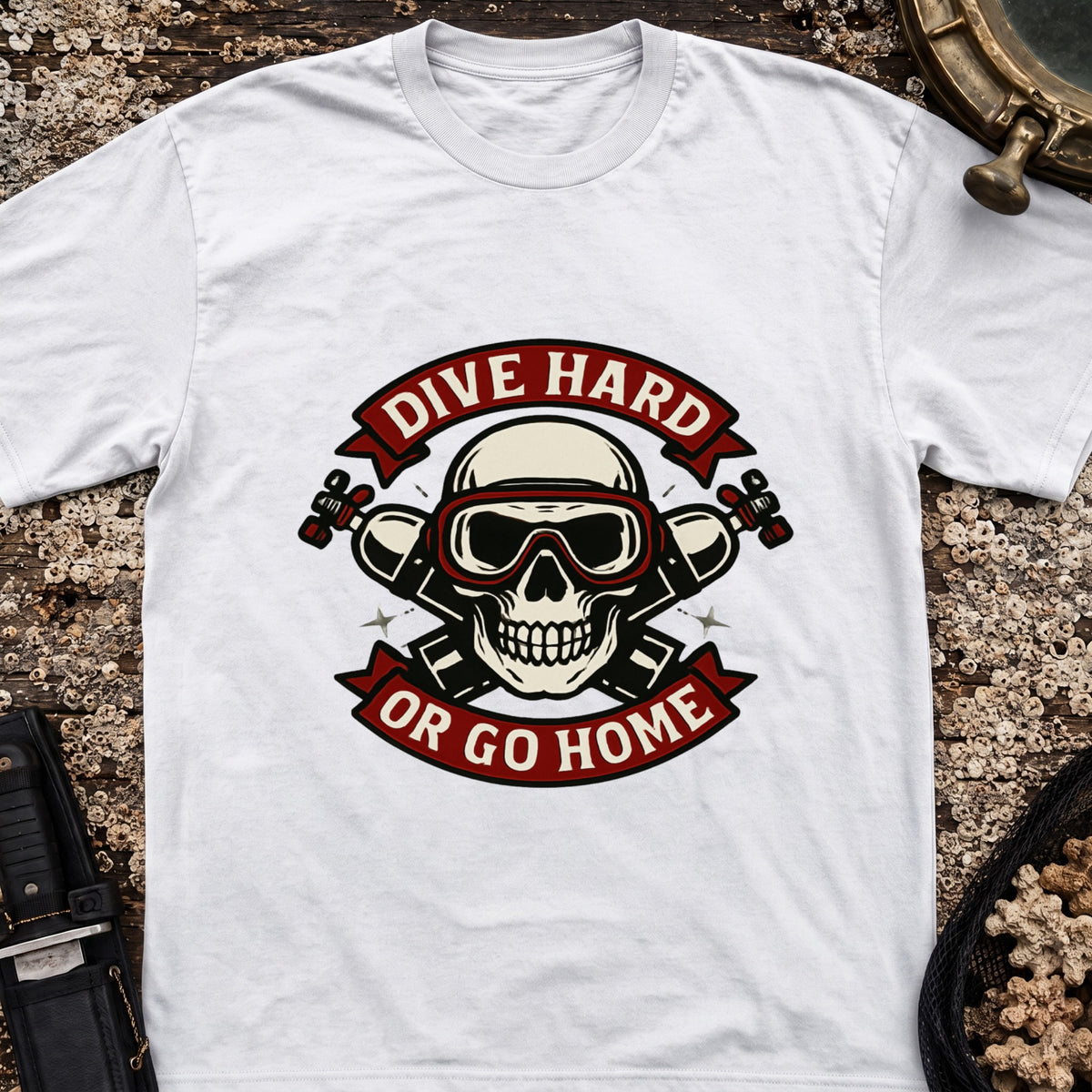 Dive Hard or Go Home T-Shirt