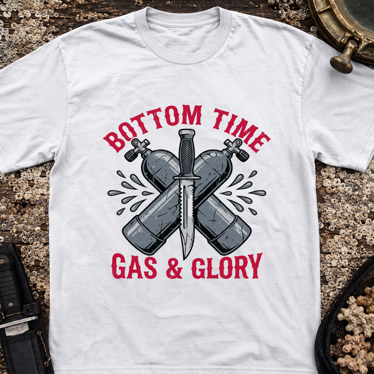 Bottom Time, Gas & Glory T-Shirt