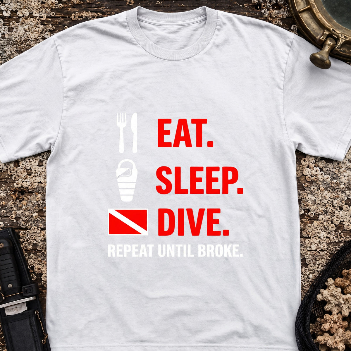 Eat. Sleep. Dive. Repeat T-Shirt