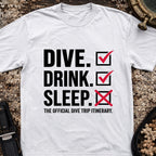Dive Drink Sleep T-Shirt