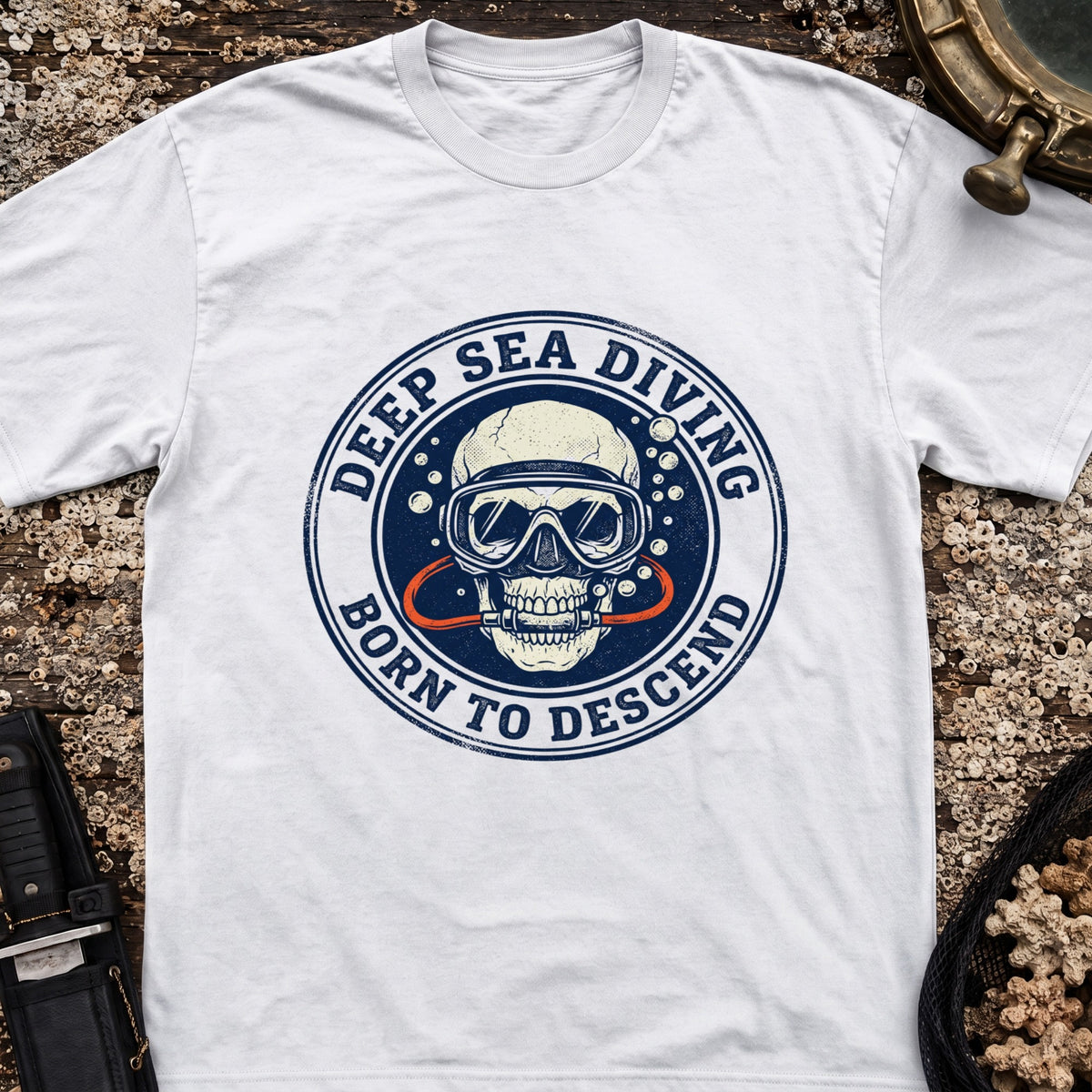 Deep Sea Diving, Born to Descend T-Shirt